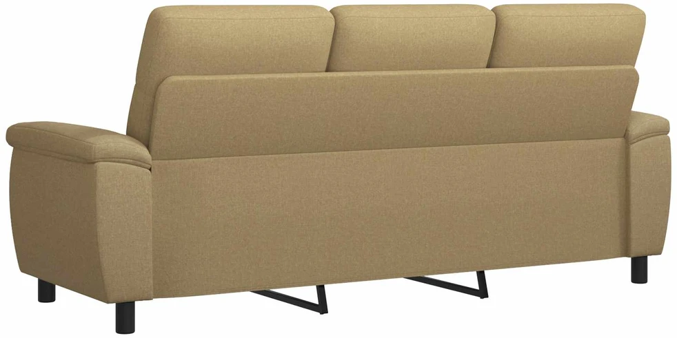 Sofa Šviesiai rudas 214 x 90 x 95 cm Audinys