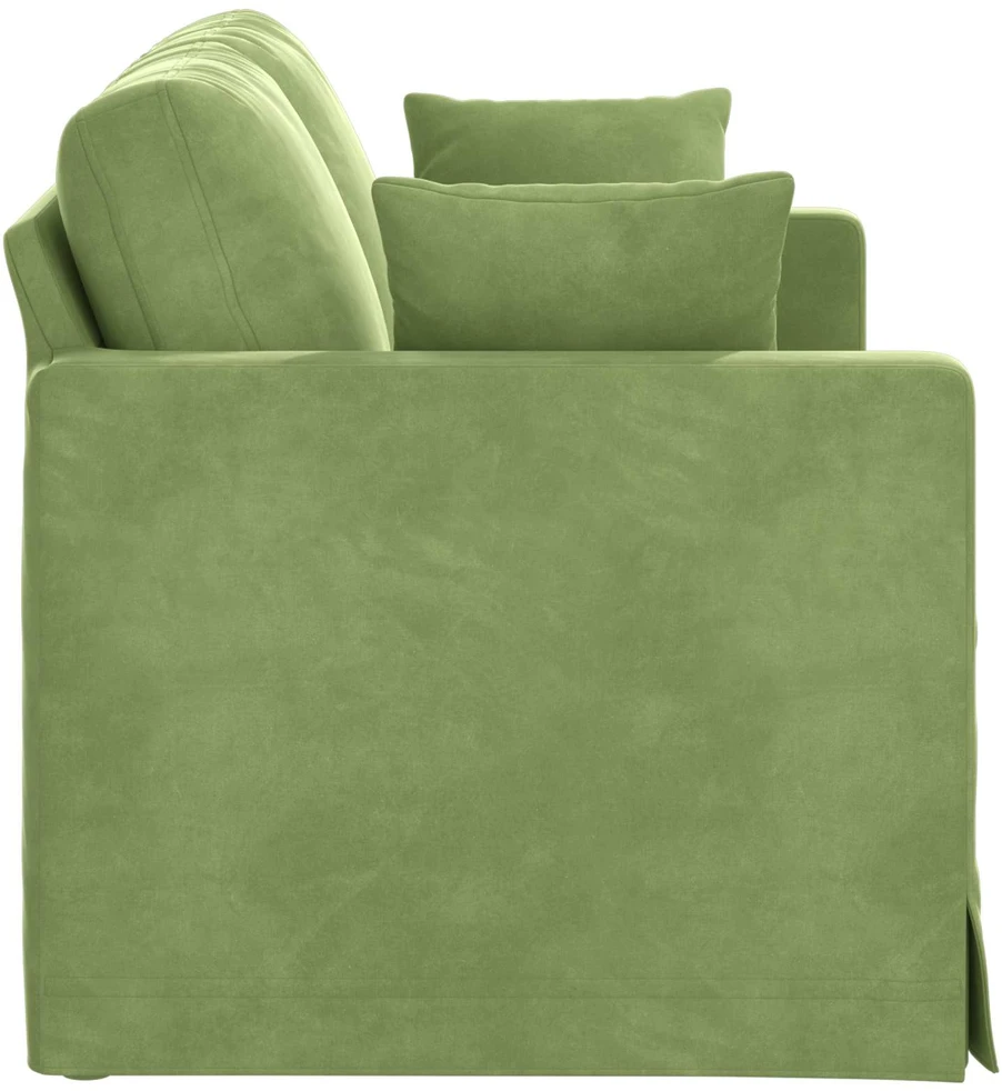 Sofa Šviesiai žalia 138 x 78 x 80 cm Aksomas
