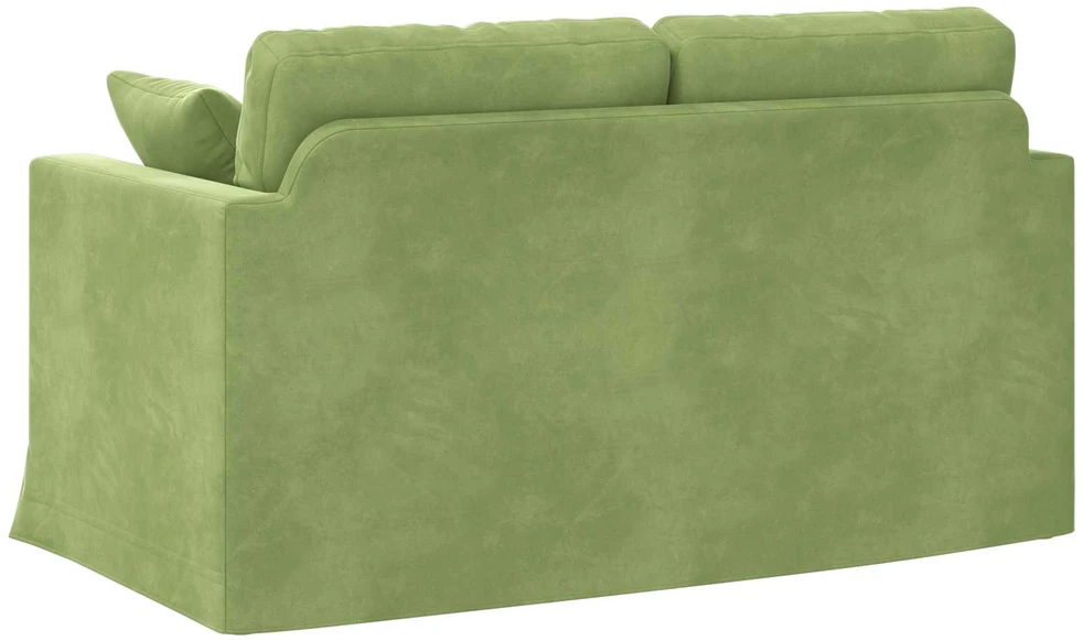 Sofa Šviesiai žalia 138 x 78 x 80 cm Aksomas