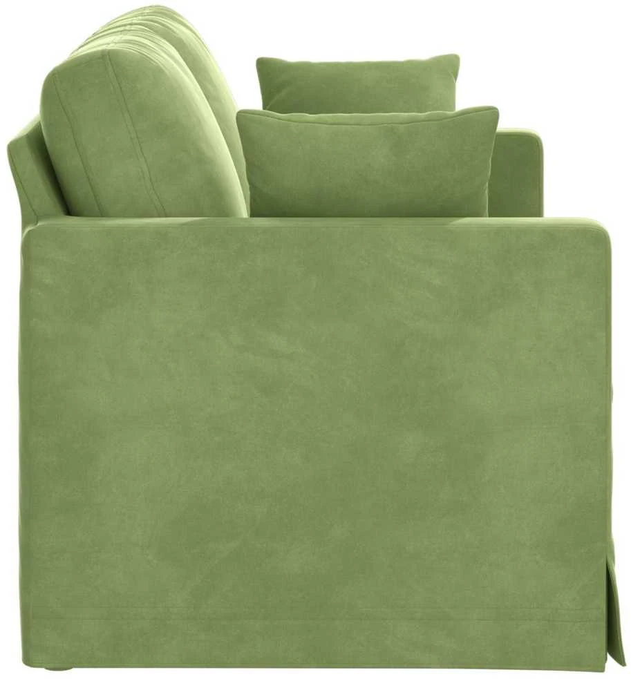 Sofa Šviesiai žalia 138 x 78 x 80 cm Aksomas