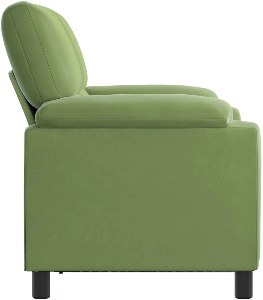 Sofa Šviesiai žalia 154 x 85 x 93 cm Aksomas