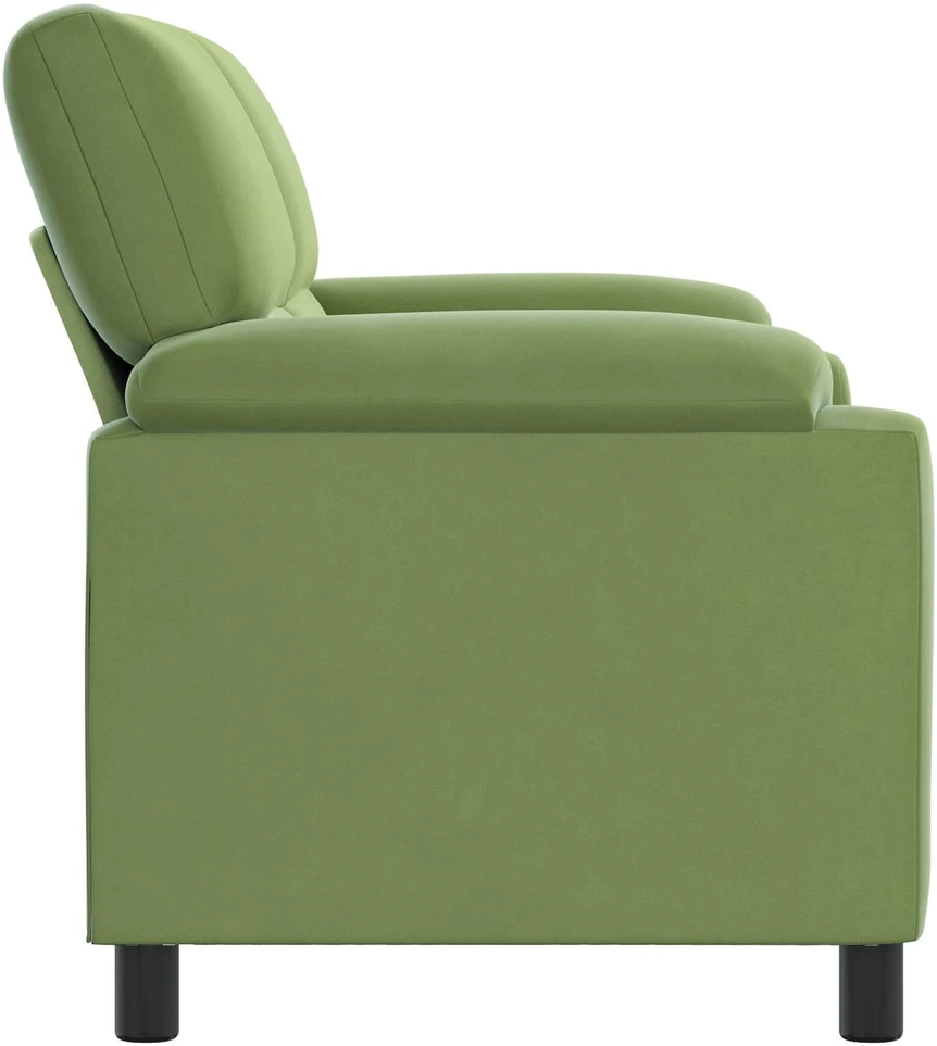 Sofa Šviesiai žalia 174 x 85 x 93 cm Aksomas