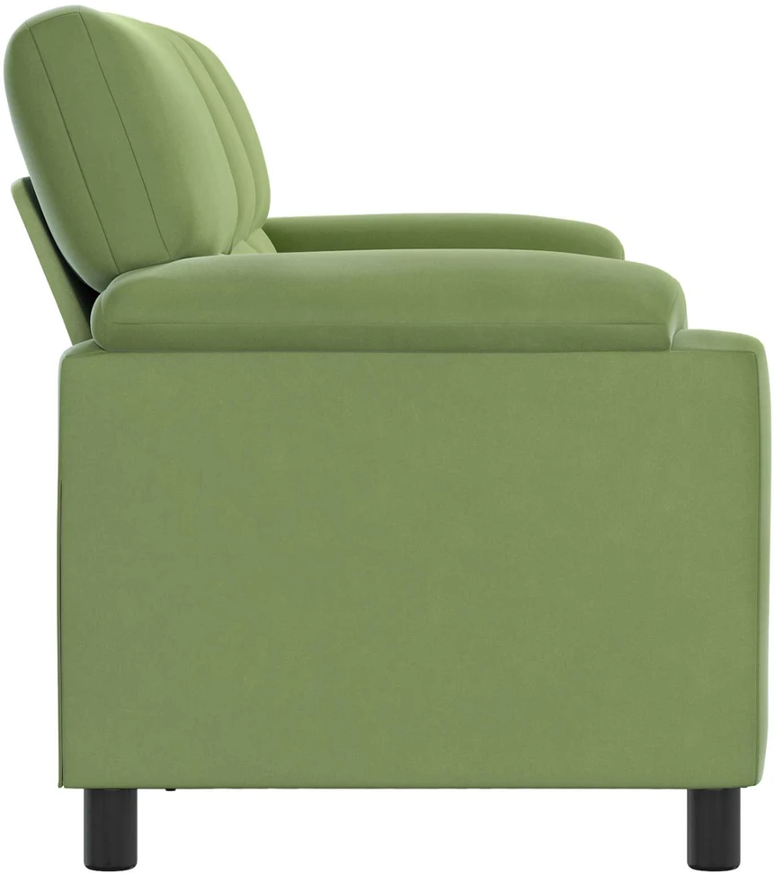 Sofa Šviesiai žalia 214 x 85 x 93 cm Aksomas