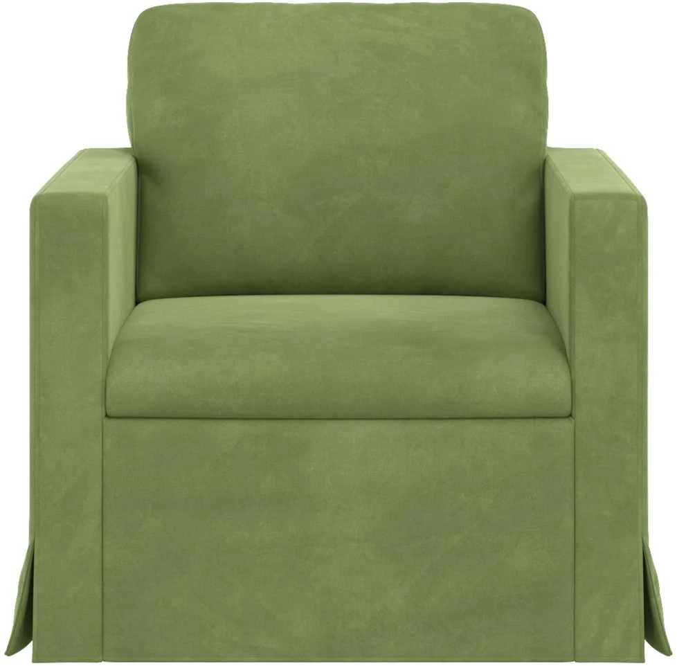 Sofa Šviesiai žalia 78 x 78 x 80 cm Aksomas