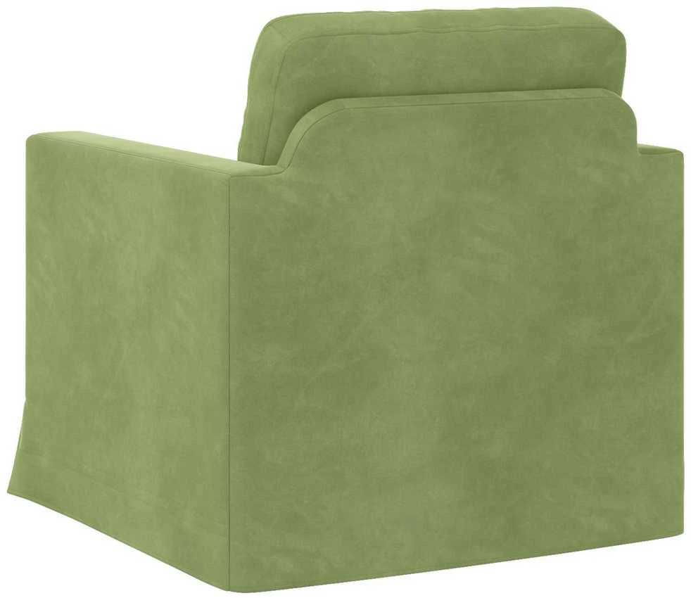 Sofa Šviesiai žalia 78 x 78 x 80 cm Aksomas
