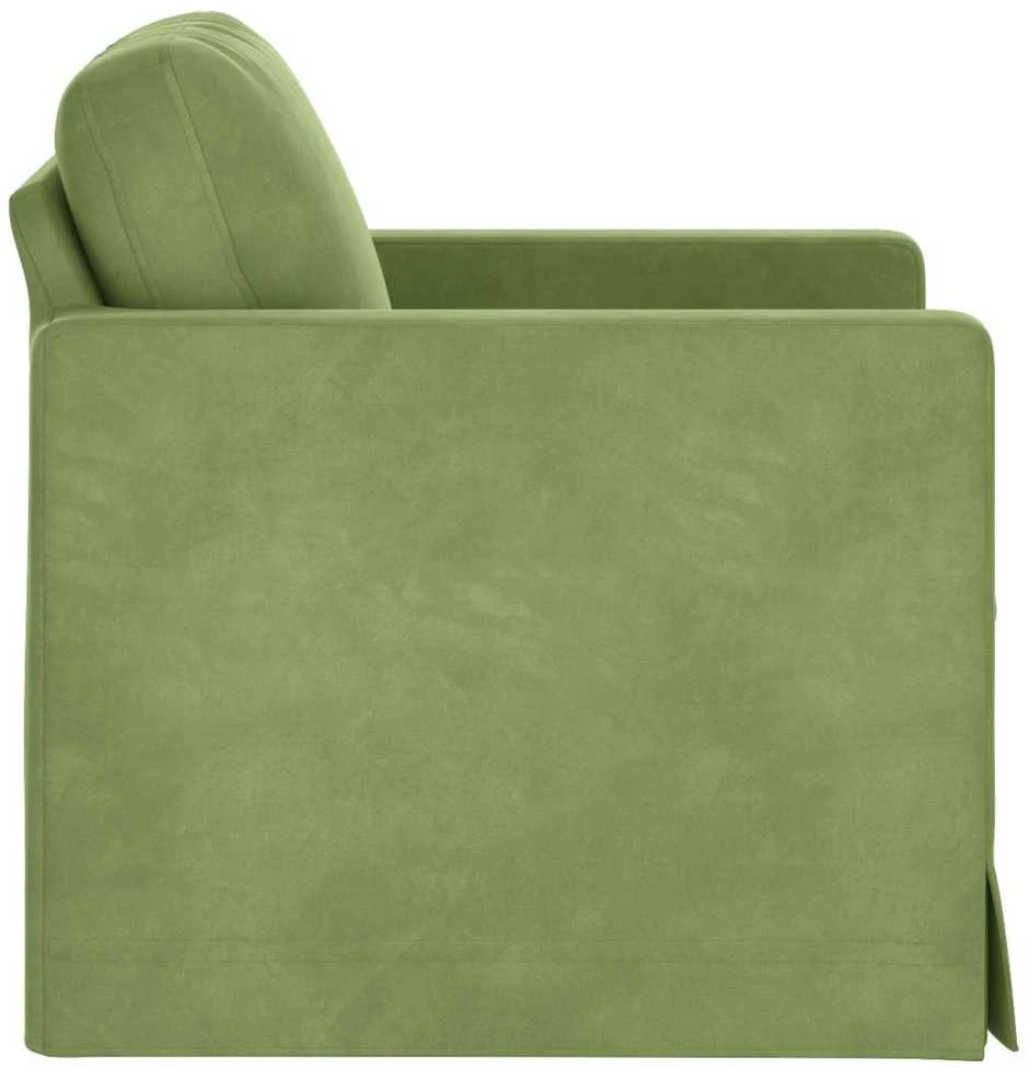 Sofa Šviesiai žalia 78 x 78 x 80 cm Aksomas