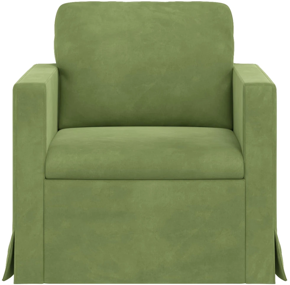 Sofa Šviesiai žalia 78 x 78 x 80 cm Aksomas
