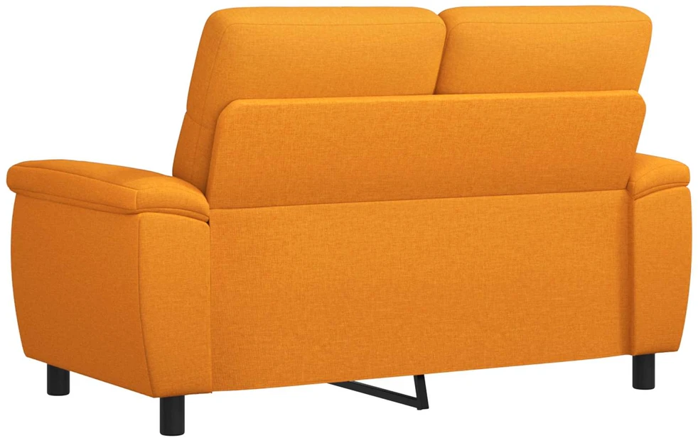Sofa Tamsiai geltona 158 x 90 x 95 cm Audinys