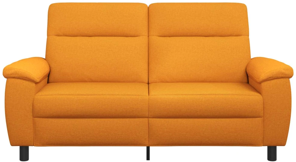 Sofa Tamsiai geltona 178 x 90 x 95 cm Audinys