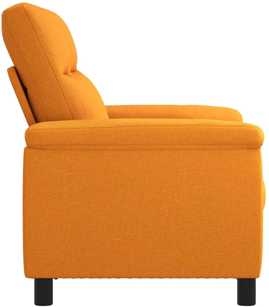 Sofa Tamsiai geltona 178 x 90 x 95 cm Audinys