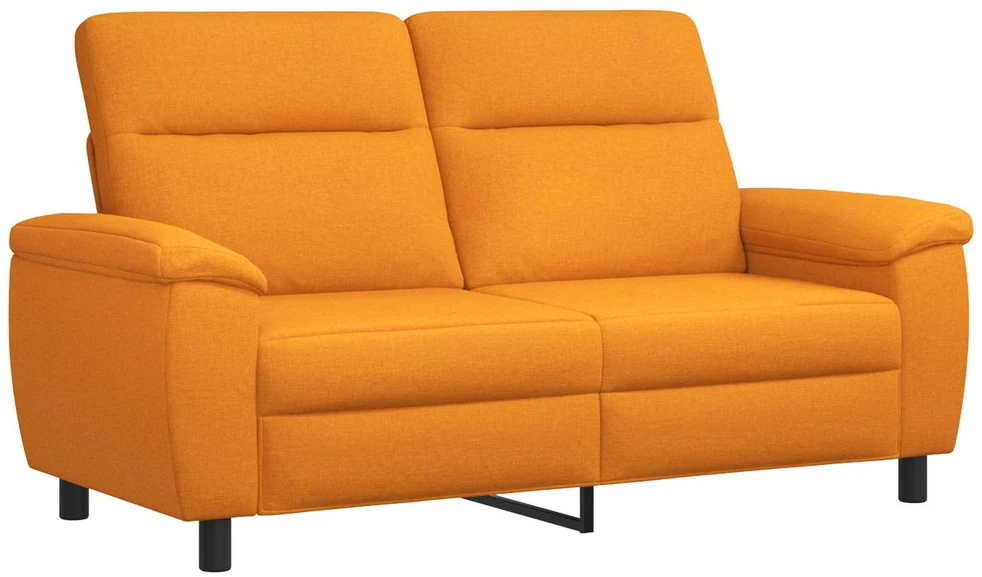 Sofa Tamsiai geltona 178 x 90 x 95 cm Audinys