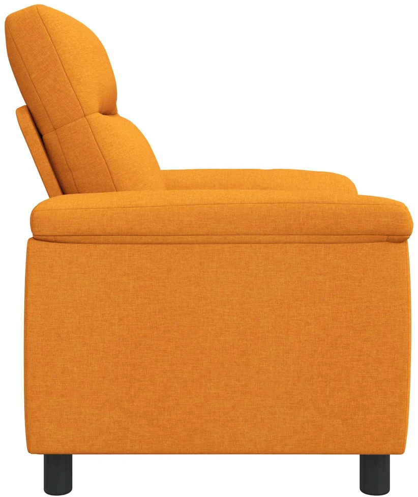 Sofa Tamsiai geltona 95 x 90 x 95 cm Audinys
