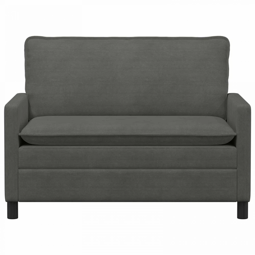 Sofa Tamsiai pilka 126 x 81 x 87,5 cm Audinys