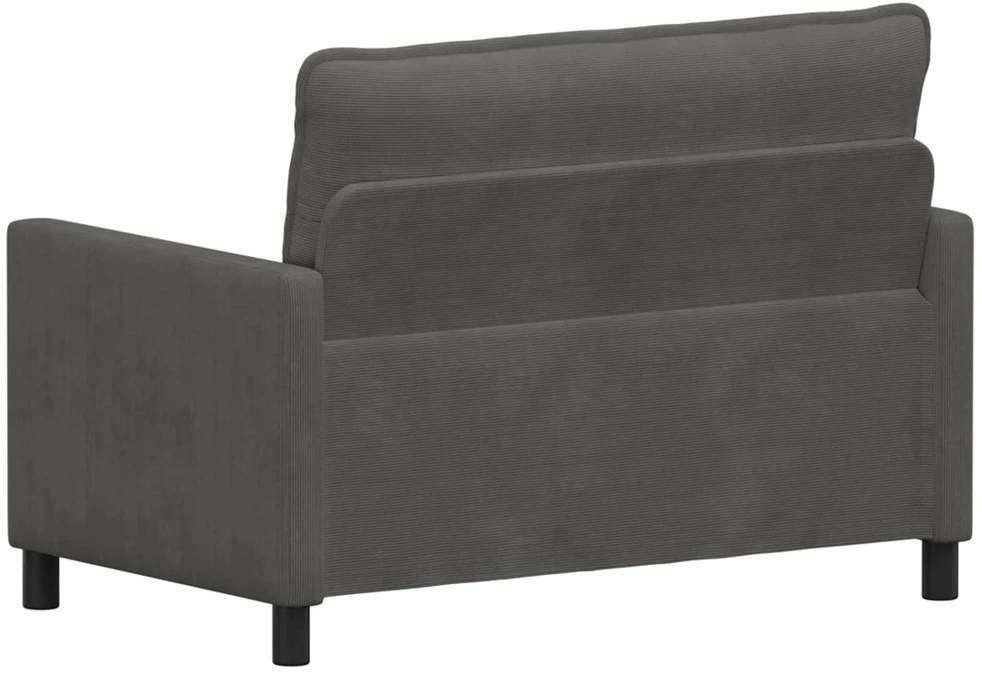 Sofa Tamsiai pilka 126 x 81 x 87,5 cm Audinys