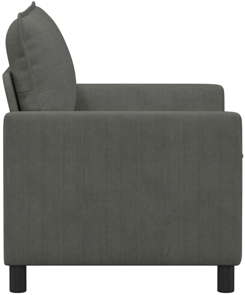 Sofa Tamsiai pilka 126 x 81 x 87,5 cm Audinys