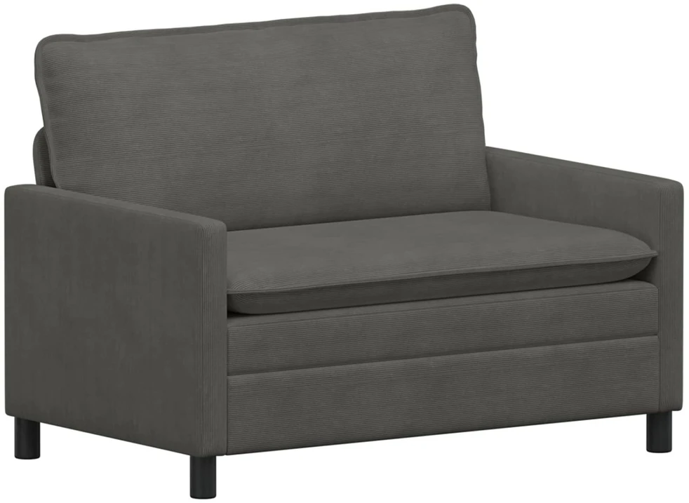 Sofa Tamsiai pilka 126 x 81 x 87,5 cm Audinys