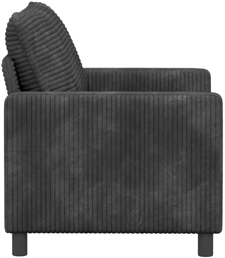 Sofa Tamsiai pilka 126 x 81 x 87,5 cm Poliesteris