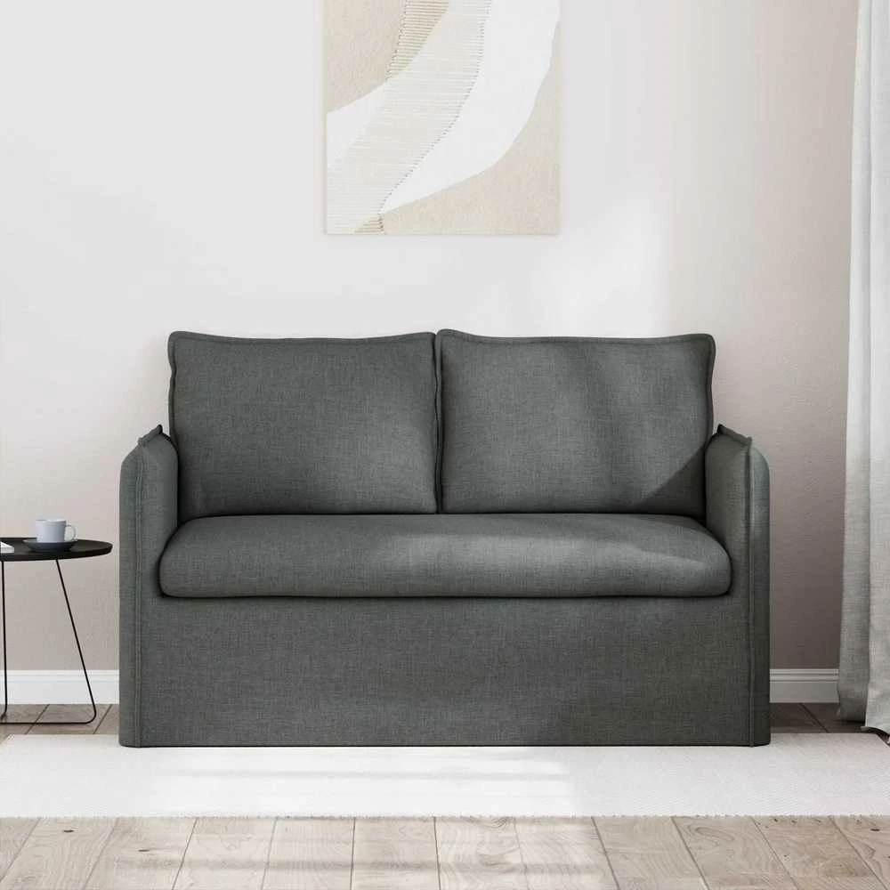 Sofa Tamsiai pilka 195 x 82 x 85 cm Metalas