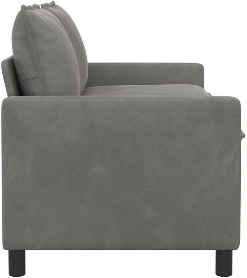 Sofa Tamsiai pilka 156 x 81 x 87,5 cm Aksomas