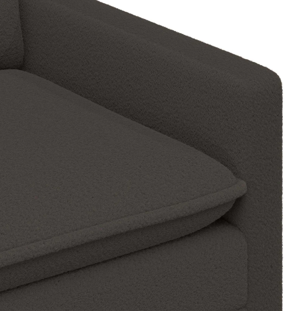 Sofa Tamsiai pilka 156 x 81 x 87,5 cm Audinys