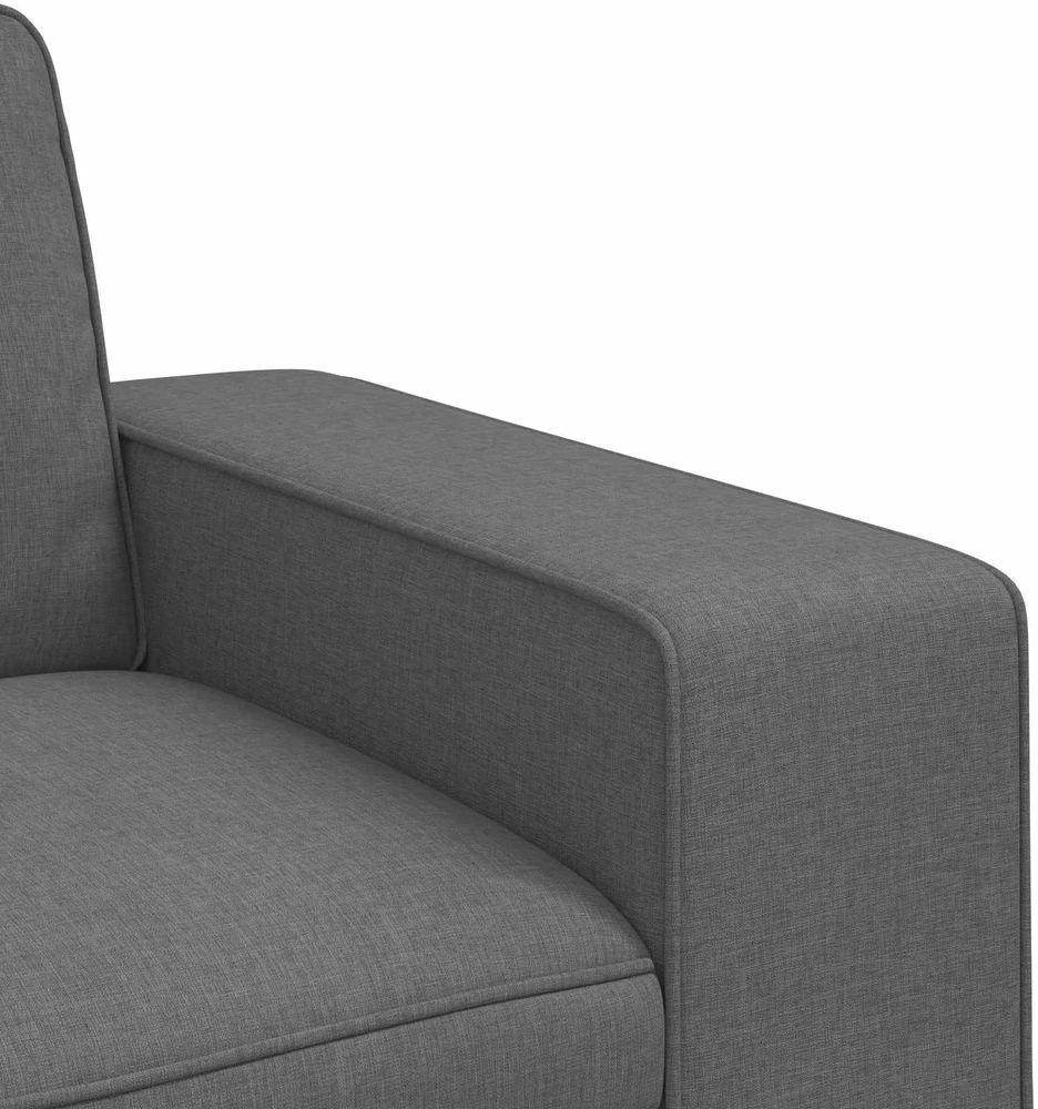 Sofa Tamsiai pilka 162 x 80 x 82 cm Metalas