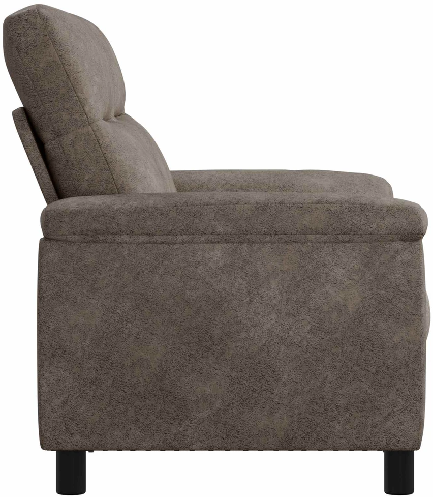 Sofa Tamsiai pilka 178 x 90 x 95 cm Dirbtinė suedė oda