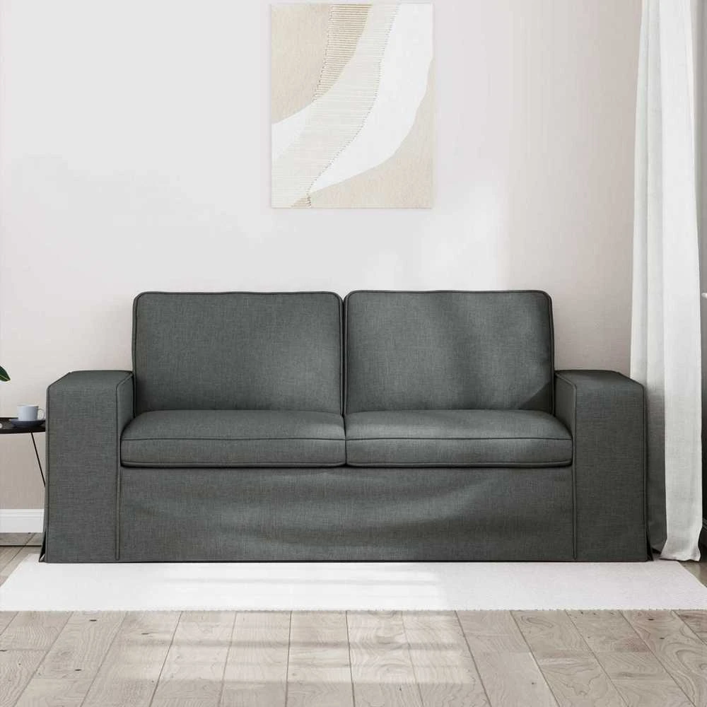 Sofa Tamsiai pilka 182 x 80 x 82 cm Metalas