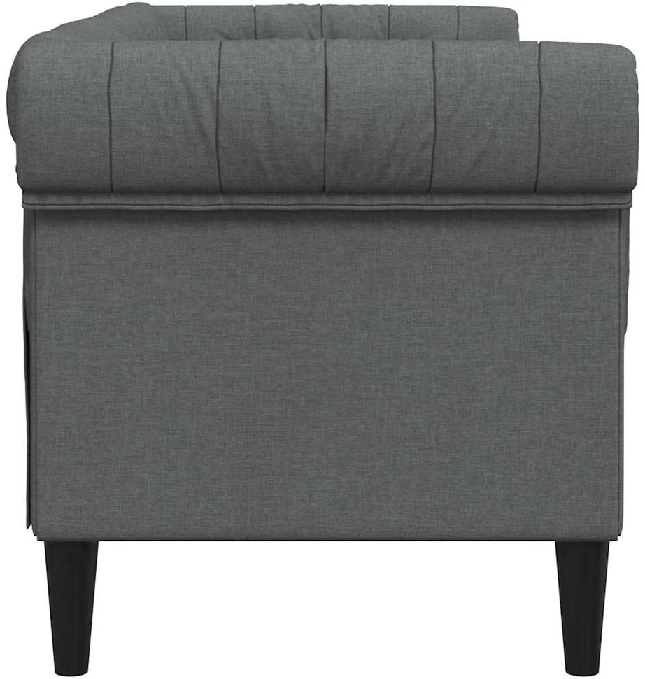 Sofa Tamsiai pilka 182,5 x 74,5 x 74,5 cm Poliesteris