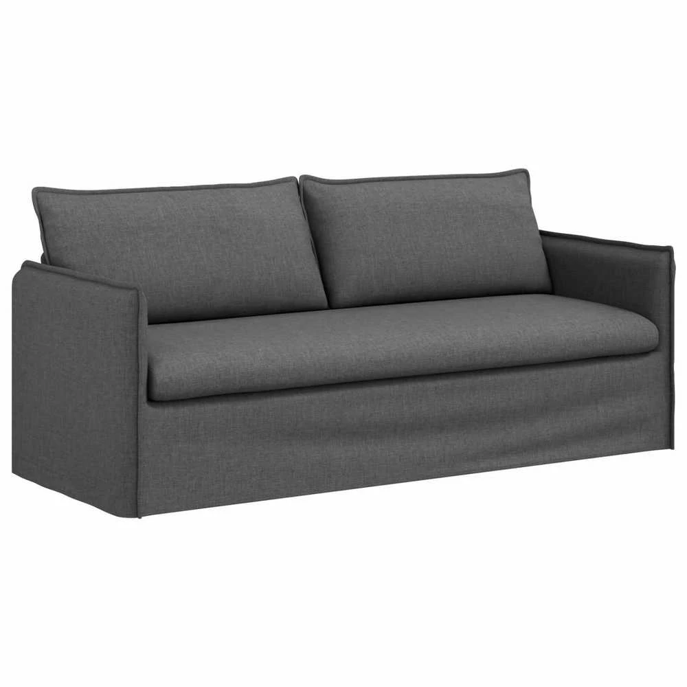 Sofa Tamsiai pilka 195 x 82 x 85 cm Metalas