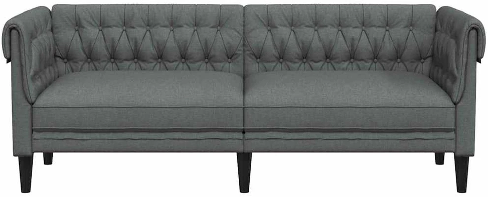 Sofa Tamsiai pilka 201,5 x 74,5 x 74,5 cm Poliesteris
