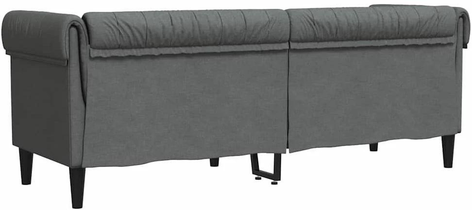 Sofa Tamsiai pilka 201,5 x 74,5 x 74,5 cm Poliesteris