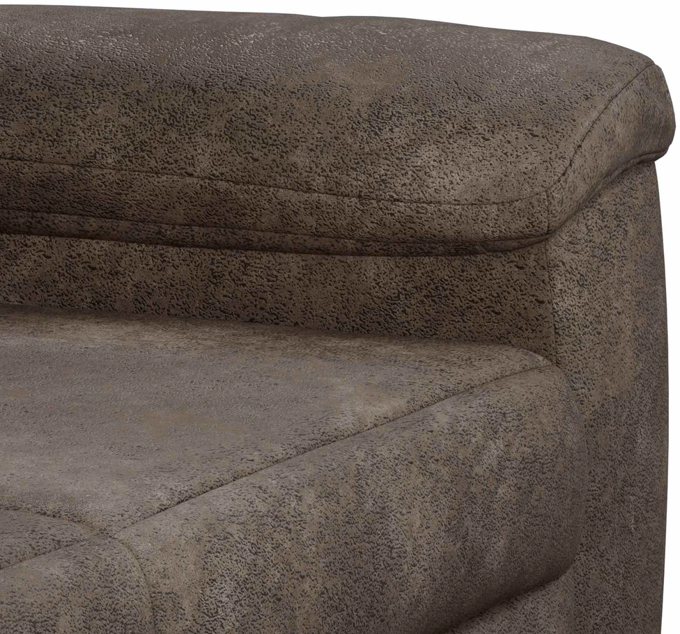 Sofa Tamsiai pilka 214 x 90 x 95 cm Dirbtinė suedė oda
