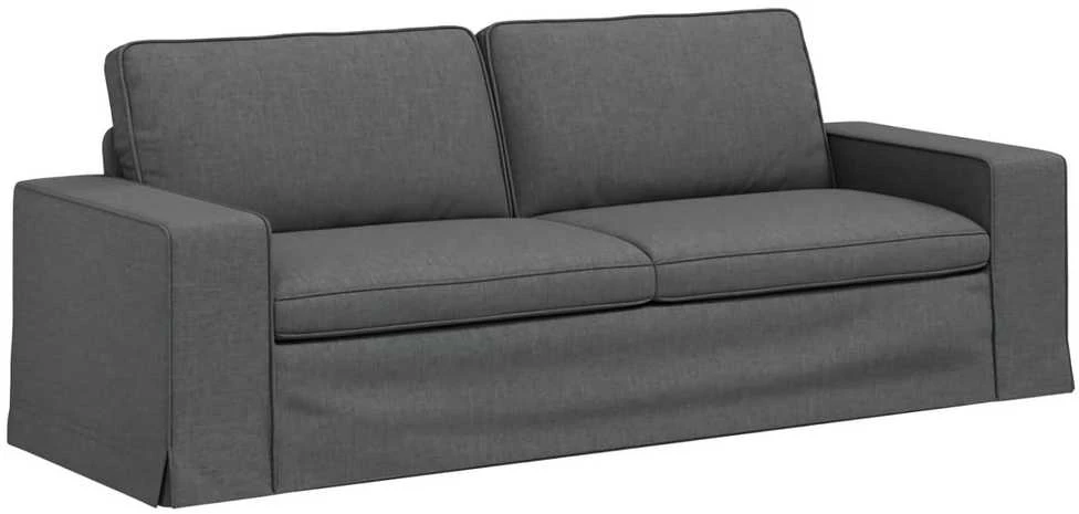Sofa Tamsiai pilka 222 x 80 x 82 cm Metalas