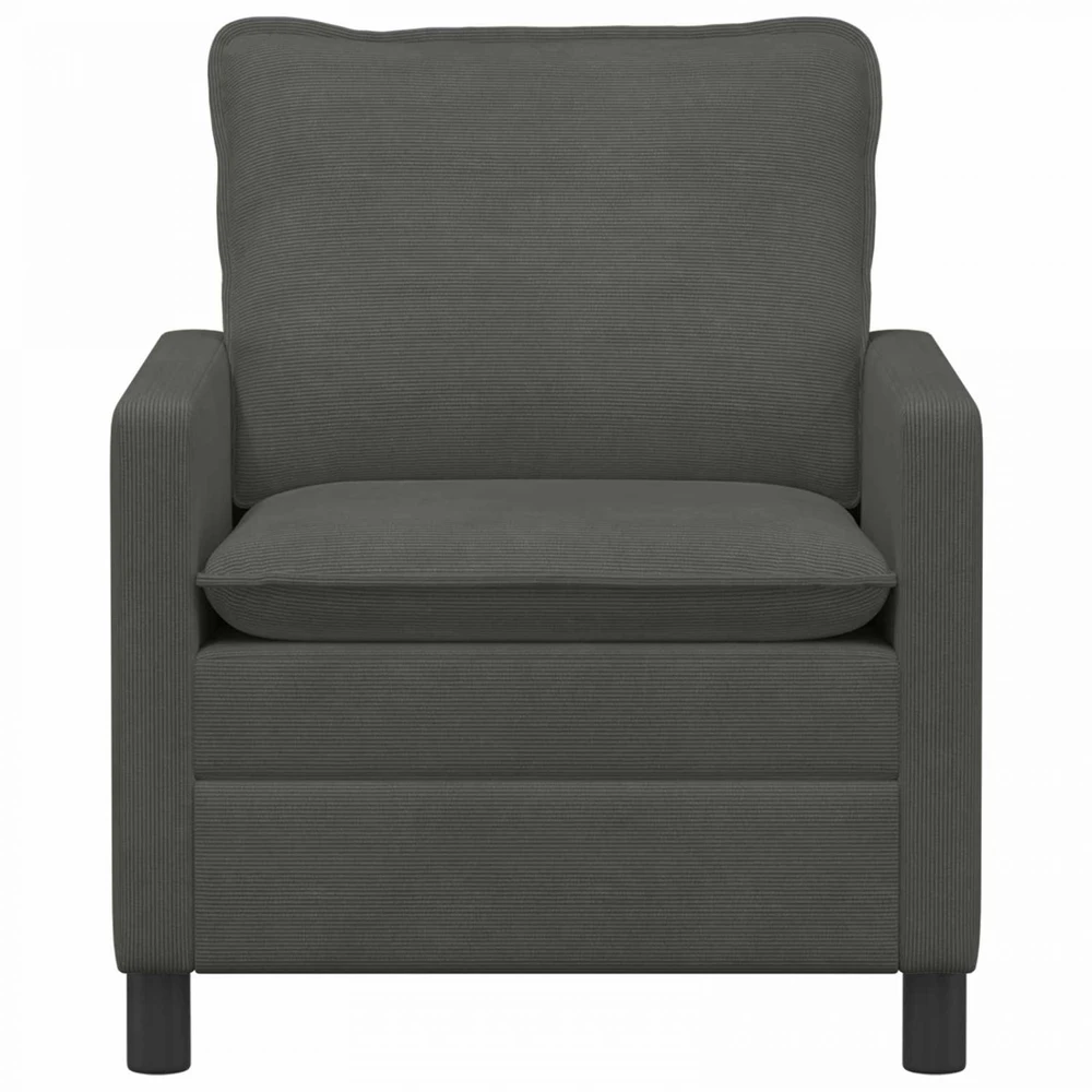 Sofa Tamsiai pilka 76 x 81 x 87,5 cm Audinys