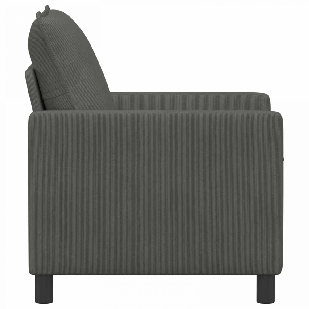 Sofa Tamsiai pilka 76 x 81 x 87,5 cm Audinys