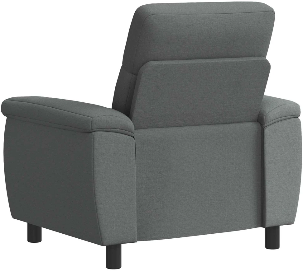 Sofa Tamsiai pilka 95 x 90 x 95 cm Audinys