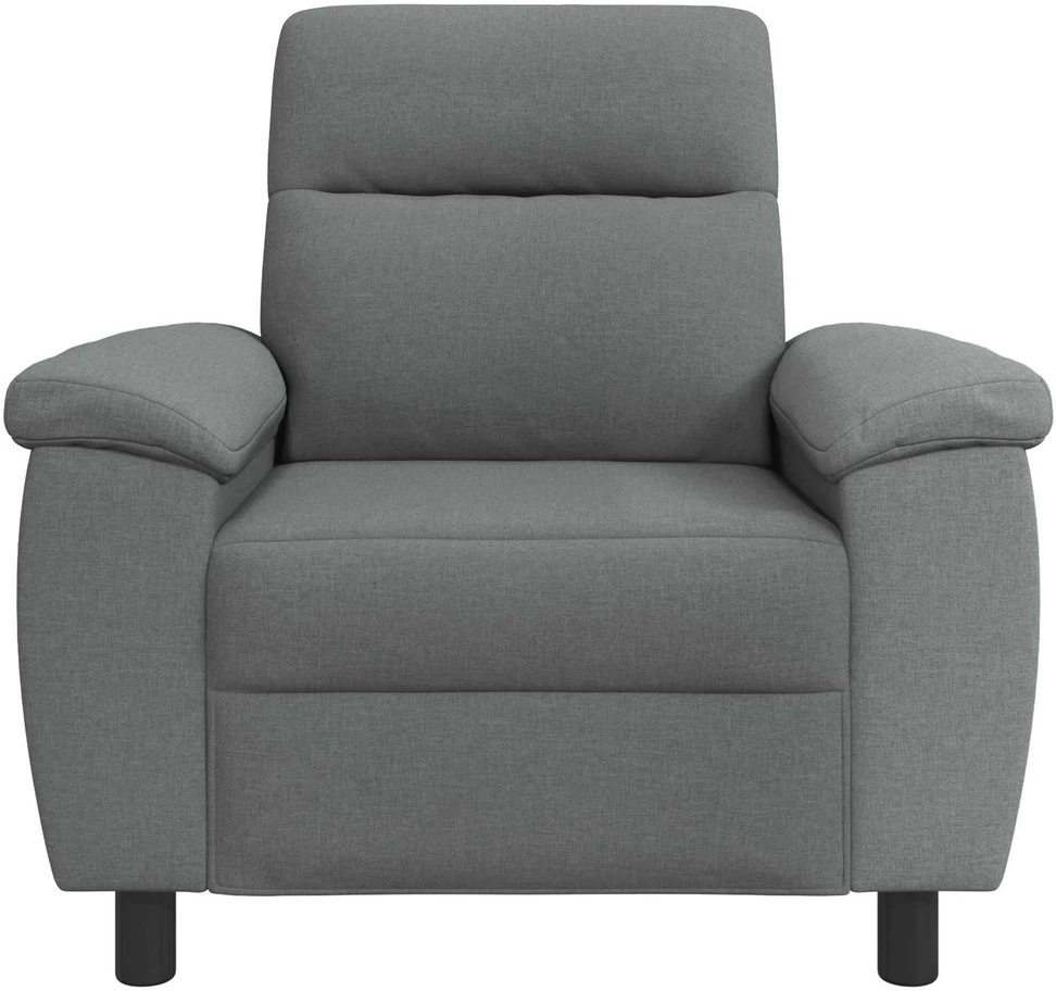 Sofa Tamsiai pilka 95 x 90 x 95 cm Audinys