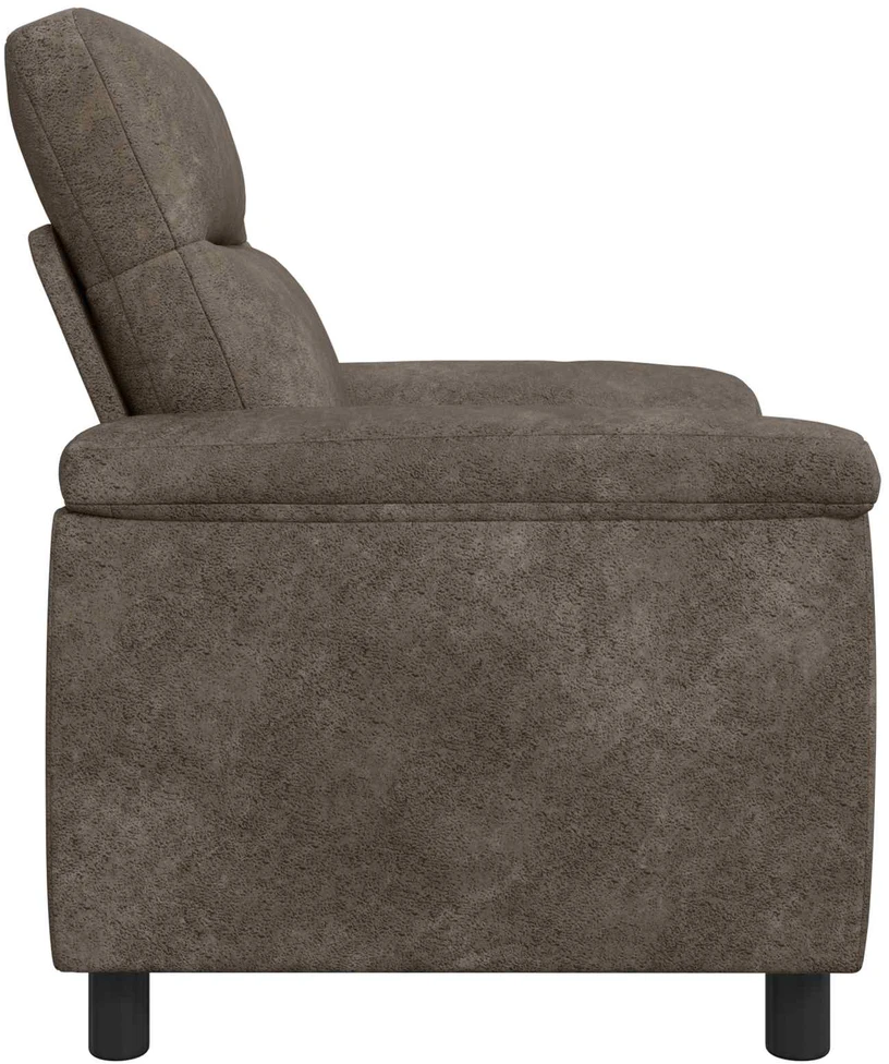 Sofa Tamsiai pilka 95 x 90 x 95 cm Dirbtinė suedė oda