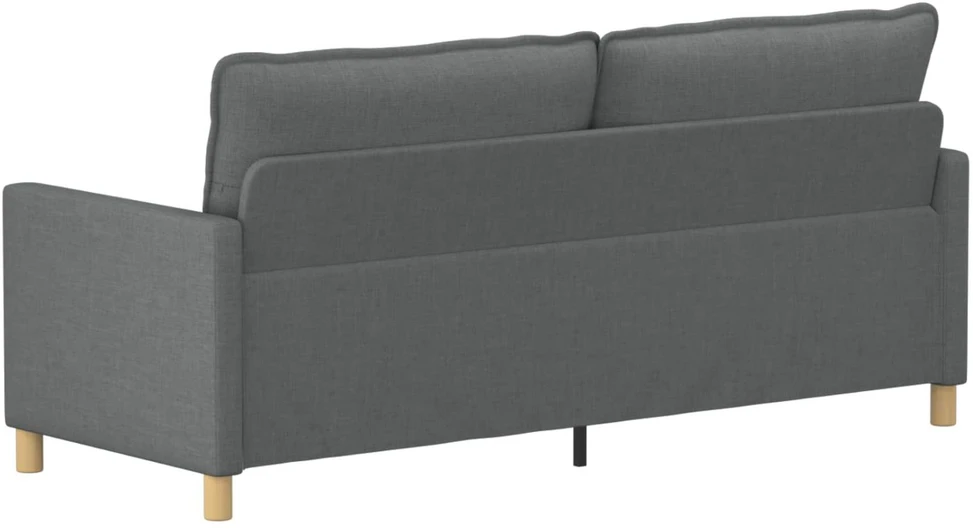 Sofa Tamsiai pilka 196 x 81 x 87,5 cm Audinys
