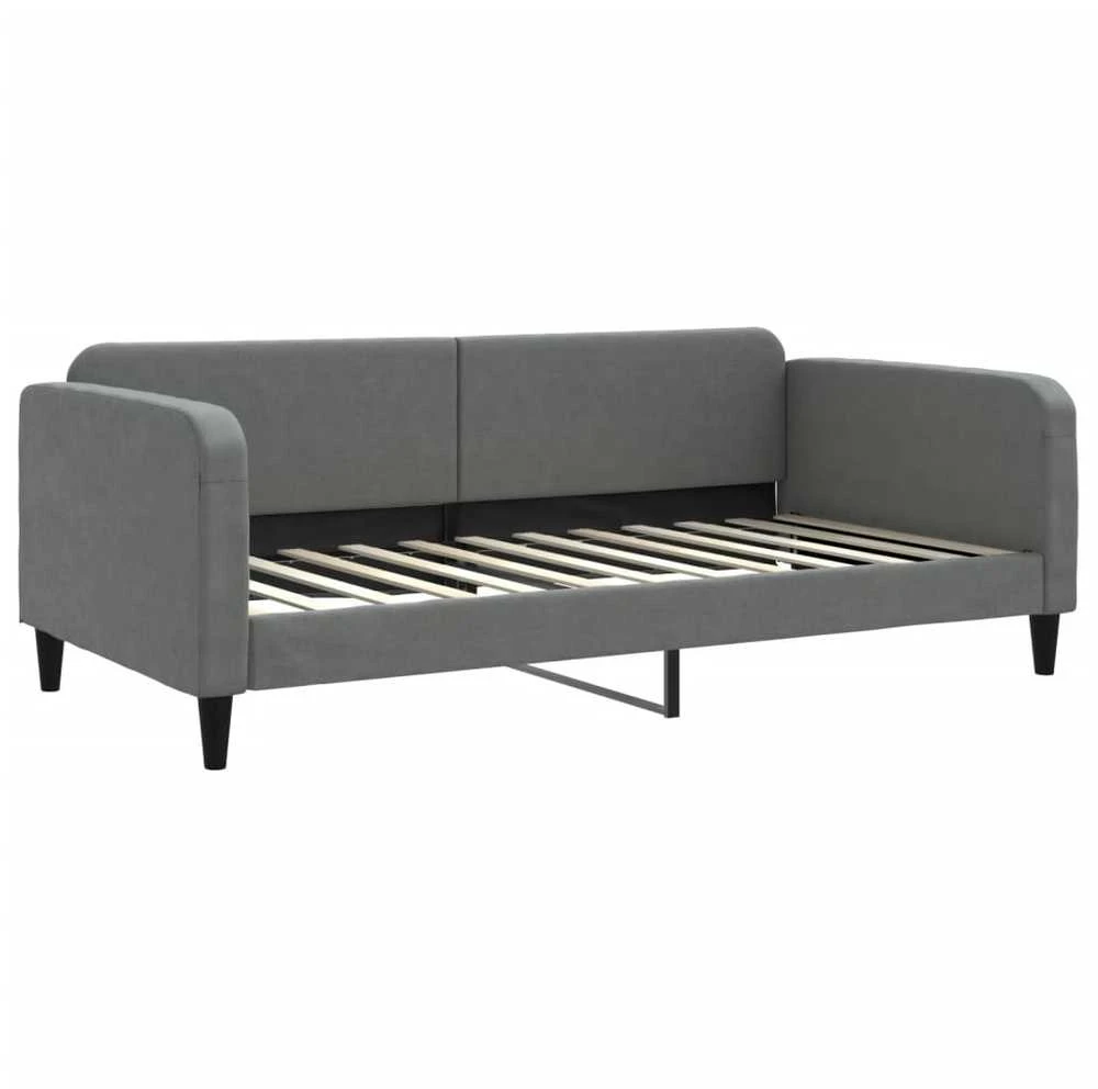 Sofa, tamsiai pilkos spalvos, 100x200cm, audinys
