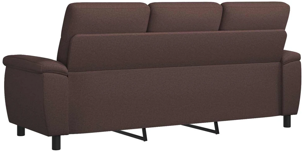 Sofa Tamsiai rudas 214 x 90 x 95 cm Audinys
