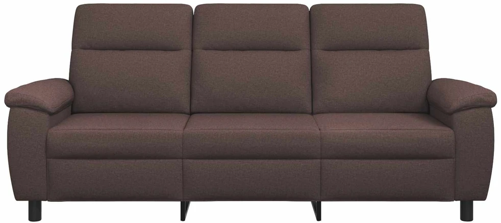 Sofa Tamsiai rudas 214 x 90 x 95 cm Audinys