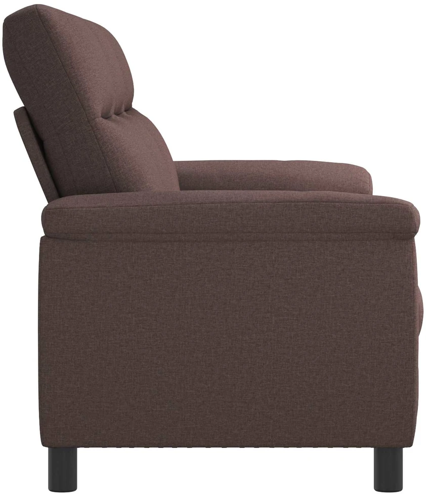 Sofa Tamsiai rudas 214 x 90 x 95 cm Audinys