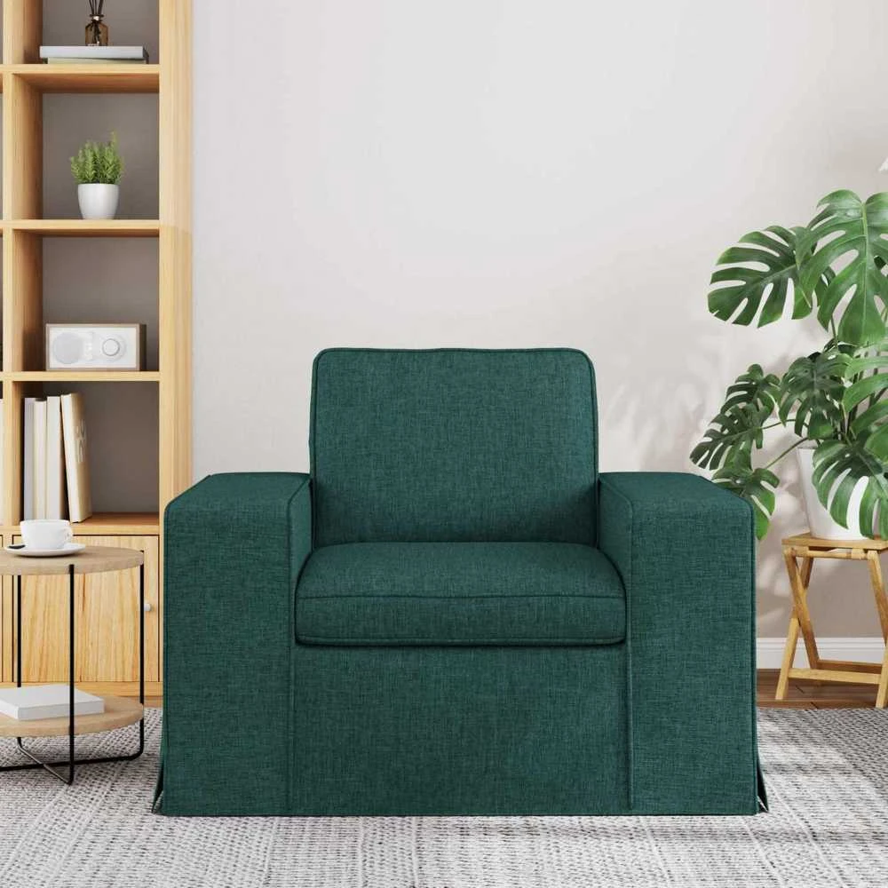 Sofa Tamsiai žalia 103 x 80 x 82 cm audinys