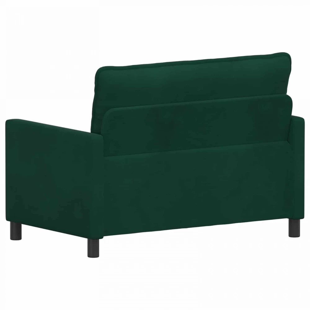 Sofa Tamsiai žalia 126 x 81 x 87,5 cm