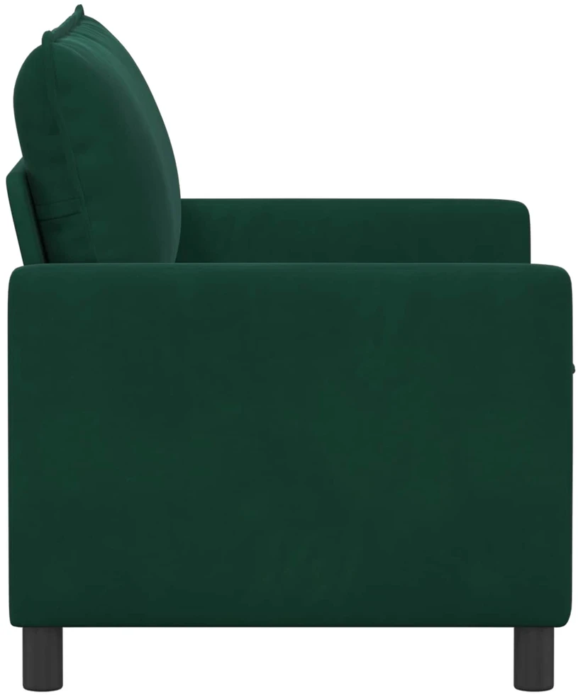 Sofa Tamsiai žalia 126 x 81 x 87,5 cm