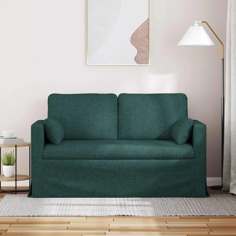 Sofa Tamsiai žalia 139 x 78 x 80 cm audinys