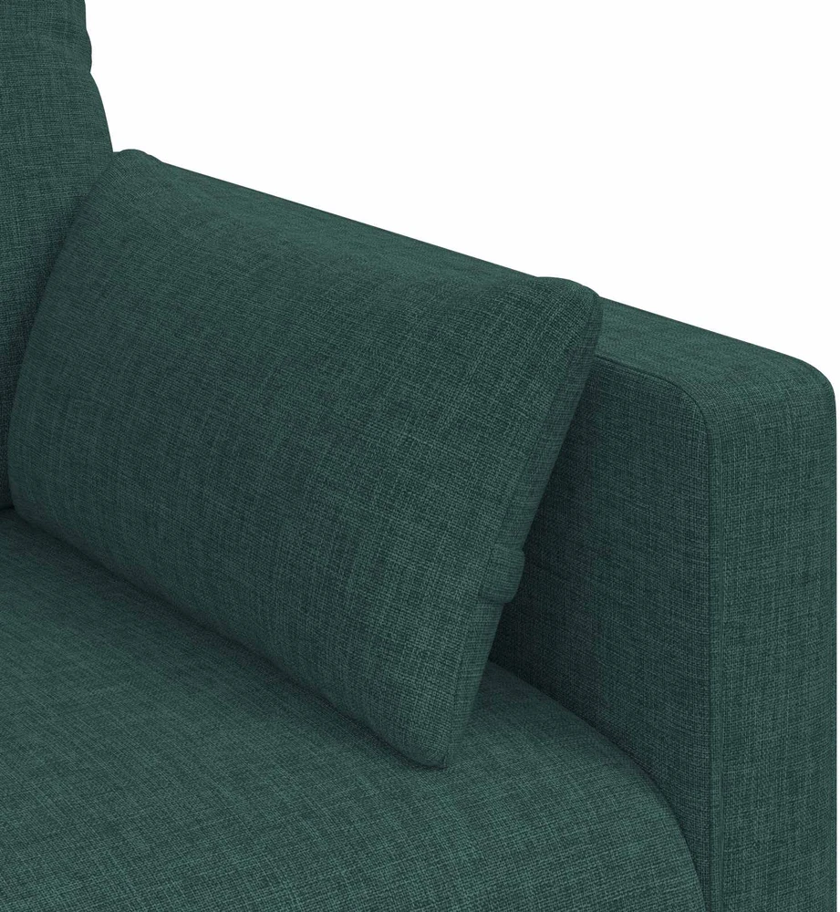 Sofa Tamsiai žalia 139 x 78 x 80 cm audinys
