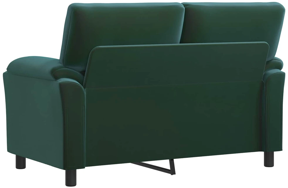 Sofa Tamsiai žalia 154 x 85 x 93 cm Aksomas