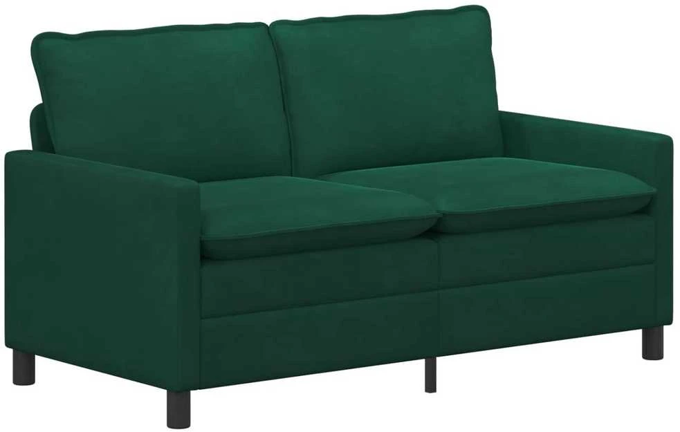 Sofa Tamsiai žalia 156 x 81 x 87,5 cm Aksomas